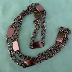 Chain link belt, 37 inches